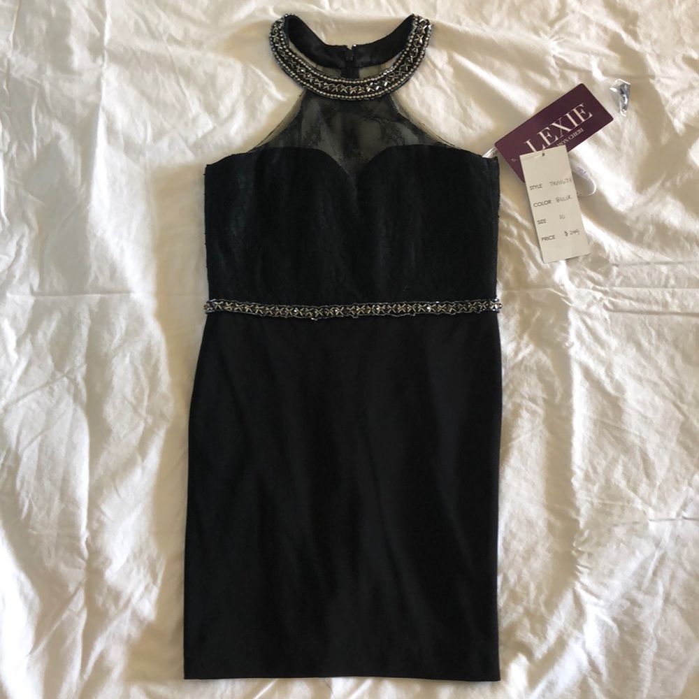 Size 10 Mon Cheri dress, brand new with tags.
